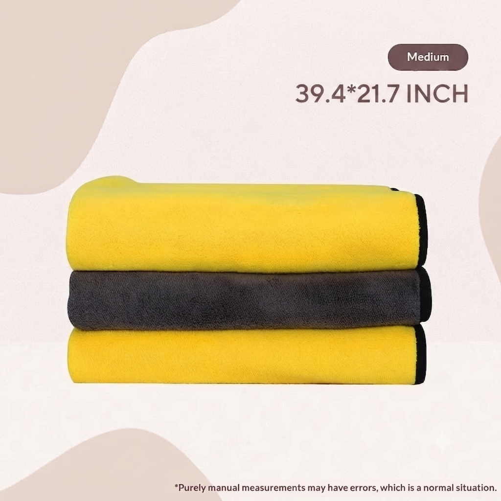Super Absorbent Quick-Dry Pet Bath Towel