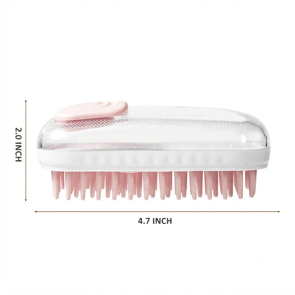Silicone Pet Bath Massage Cleaning Brush