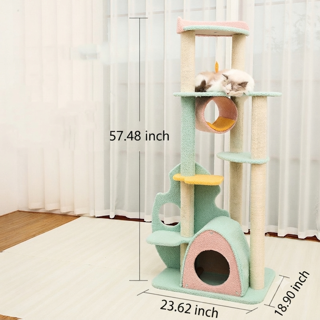 Large Pet Scratching Post Toy