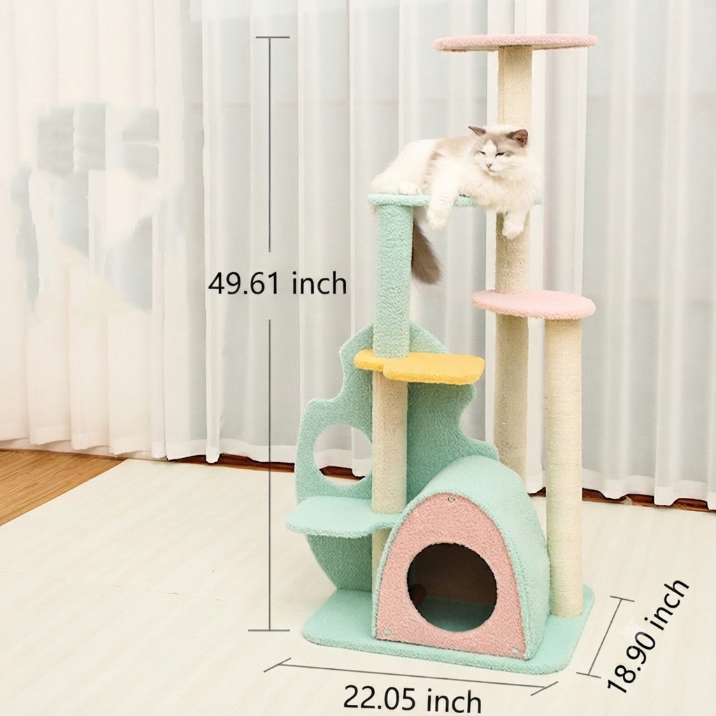 Large Pet Scratching Post Toy