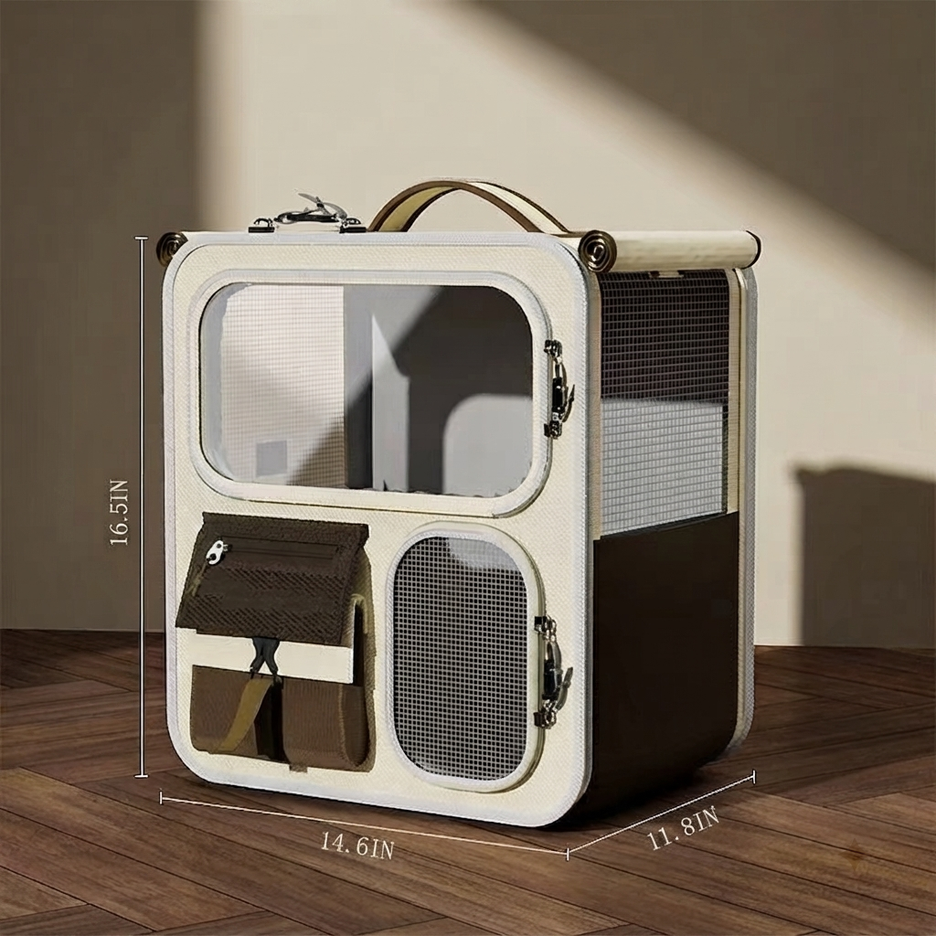 Portable Medium Pet Carrier Backpack