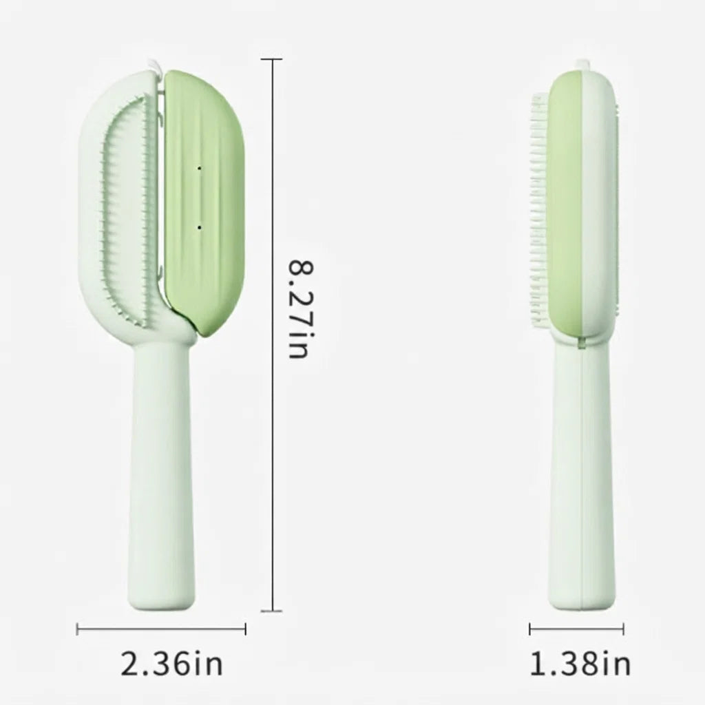 Pet Grooming Comb With Water Tank Hair Cleaning Brush