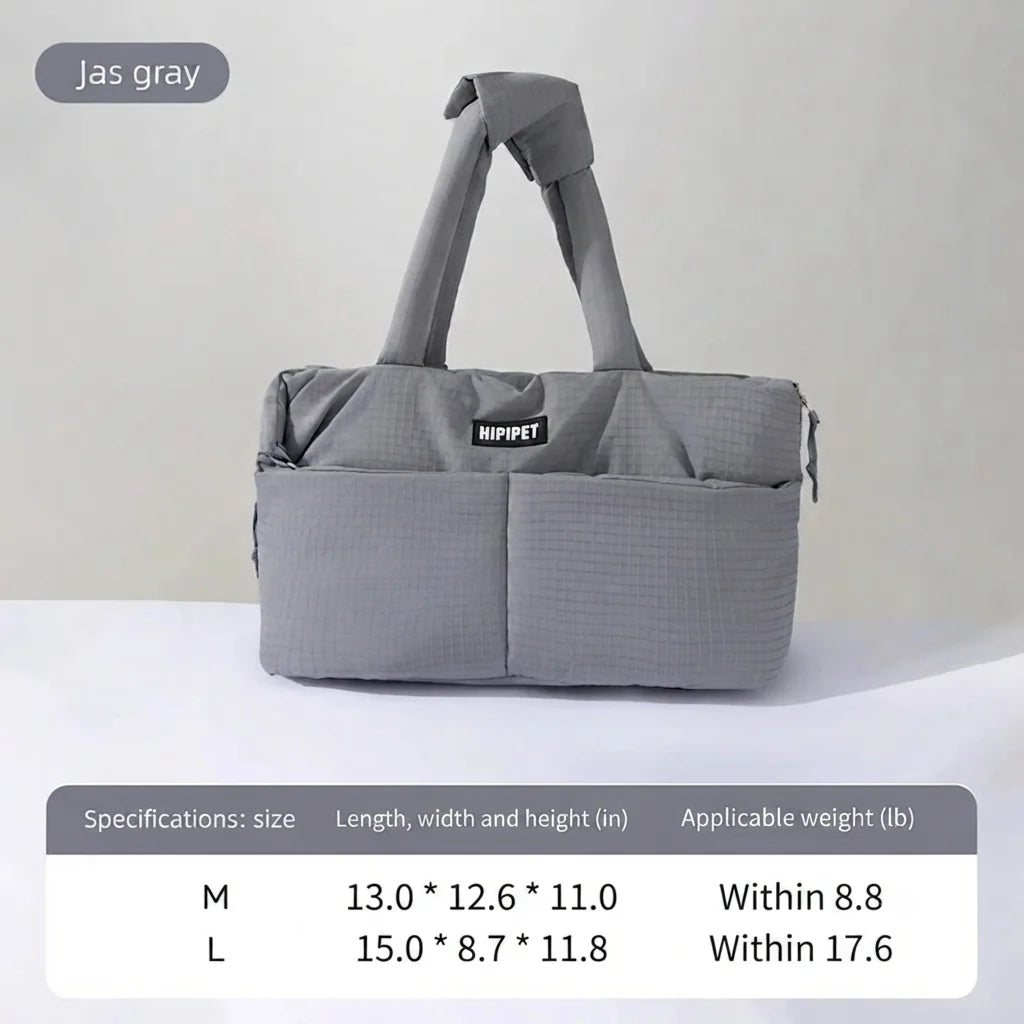 Portable Pet Car Seat Carrier With Leash