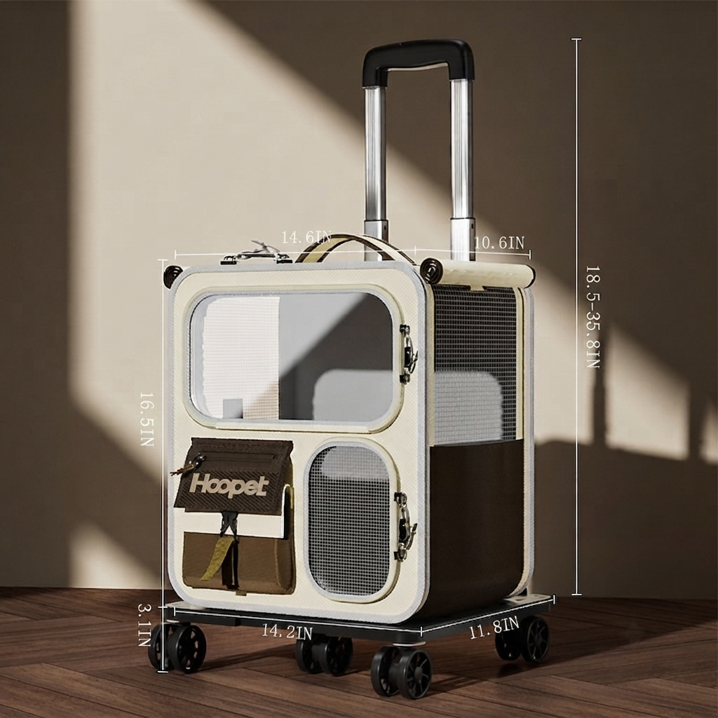Portable Medium Pet Carrier Backpack