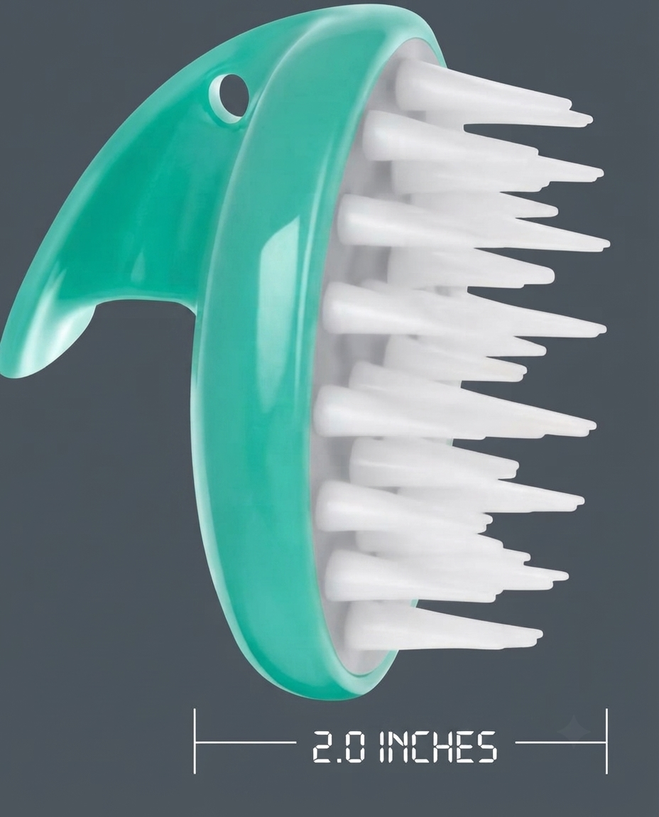 Comfortable Pet Massage Bath Grooming Brush Comb