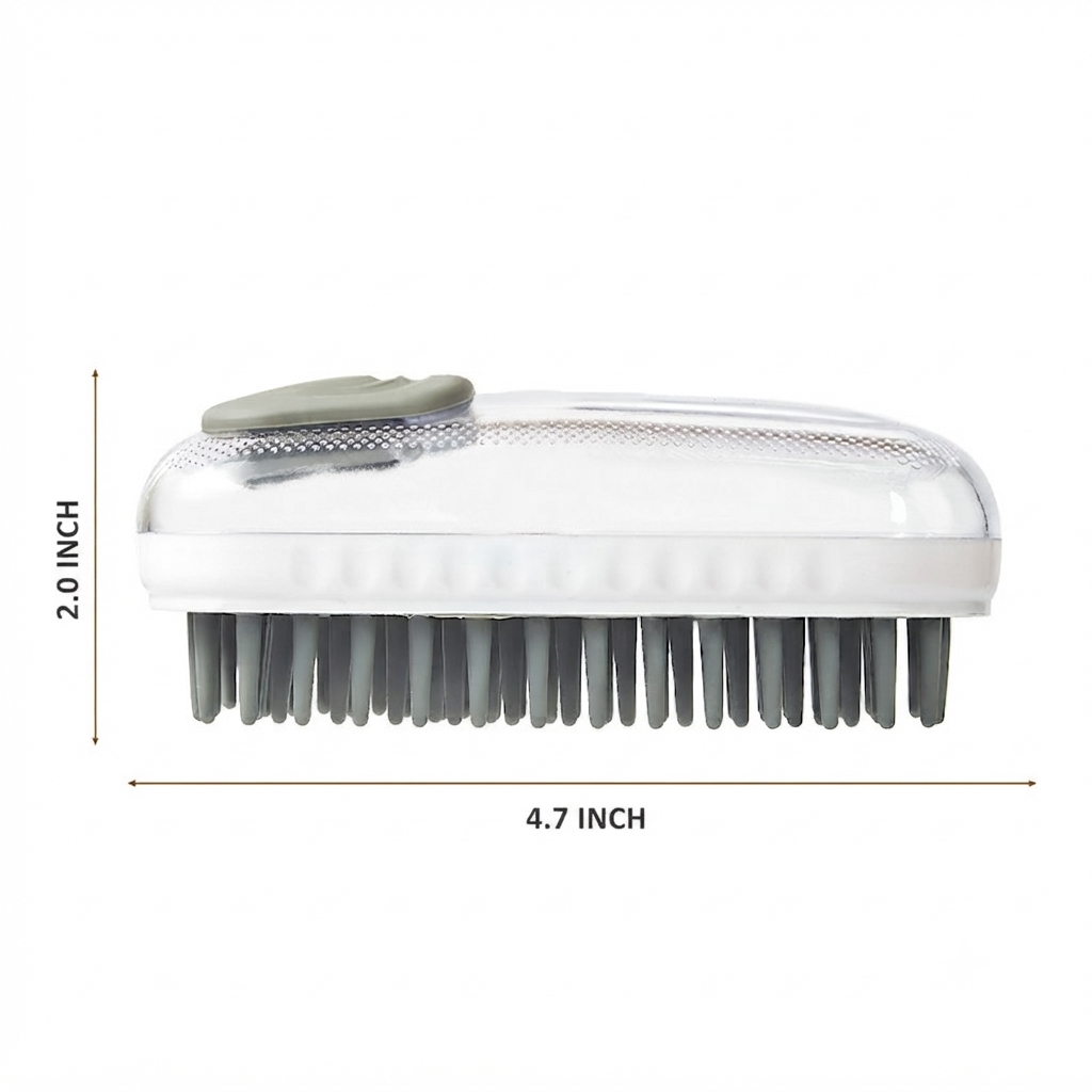 Silicone Pet Bath Massage Cleaning Brush