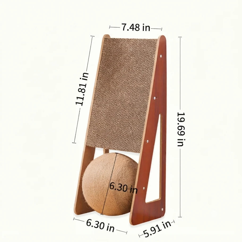 Pet Corrugated Scratching Board Toy